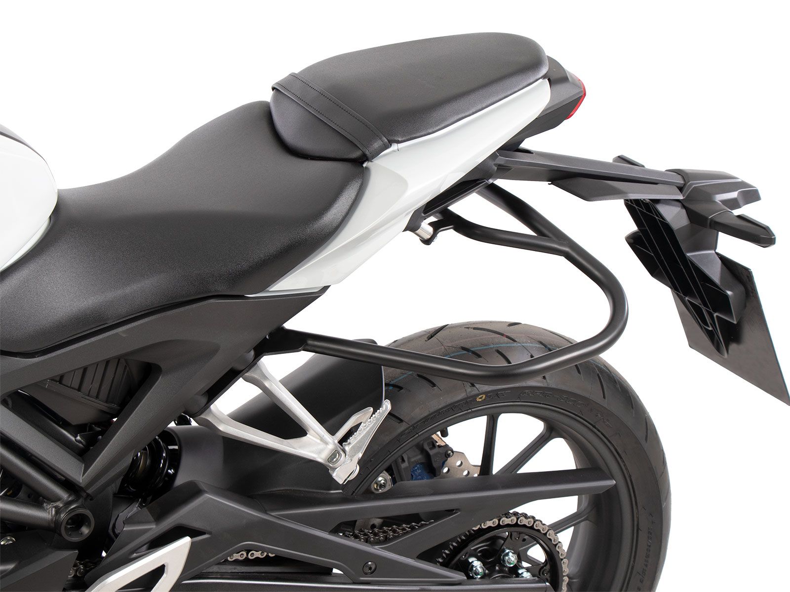 Arceau de protection arrière noir pour Honda CB 125 R (18-24) Hepco & Becker