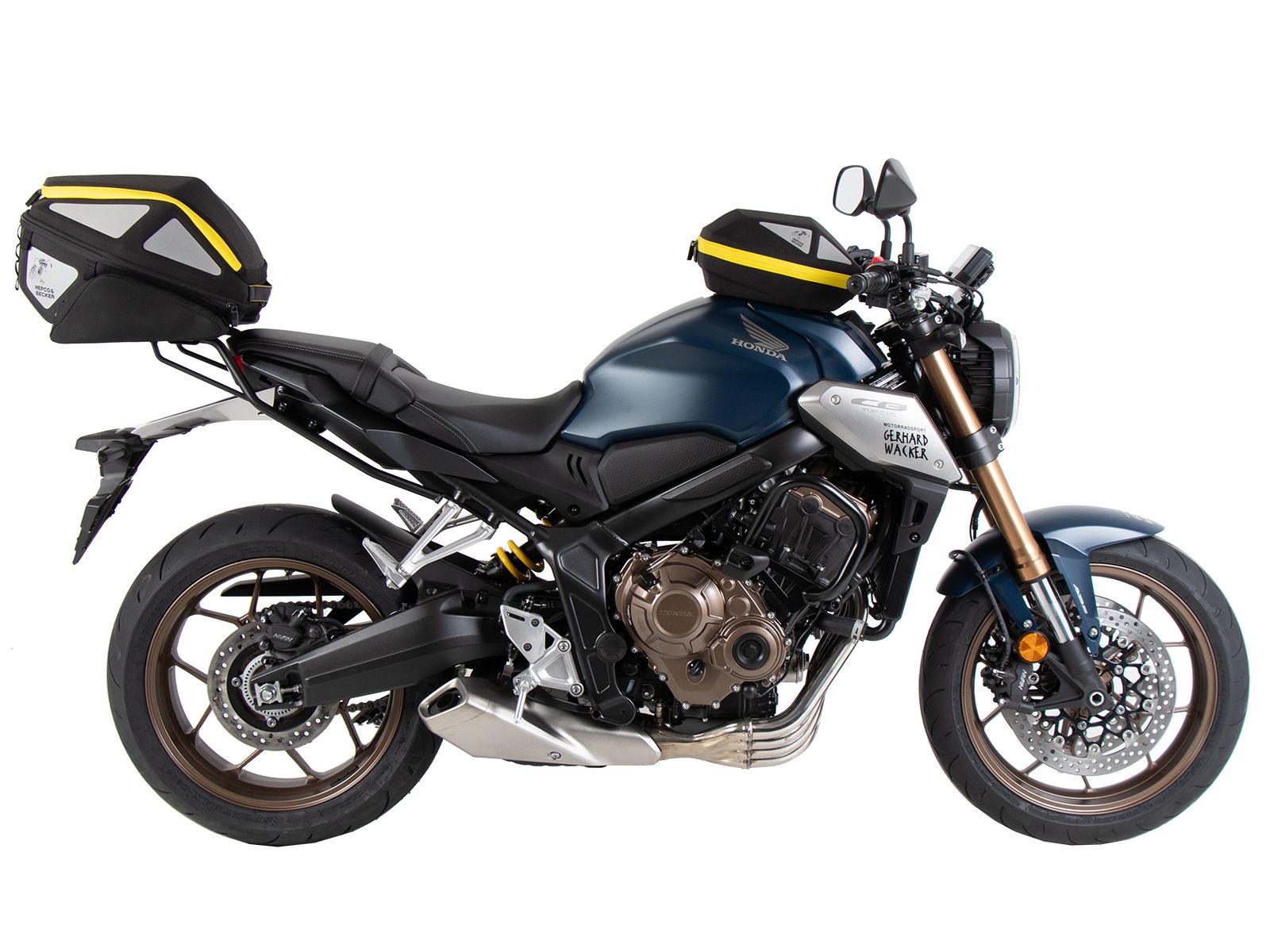 Smartrack achterdrager zwart voor Honda CB 650 R (21-23) Hepco & Becker