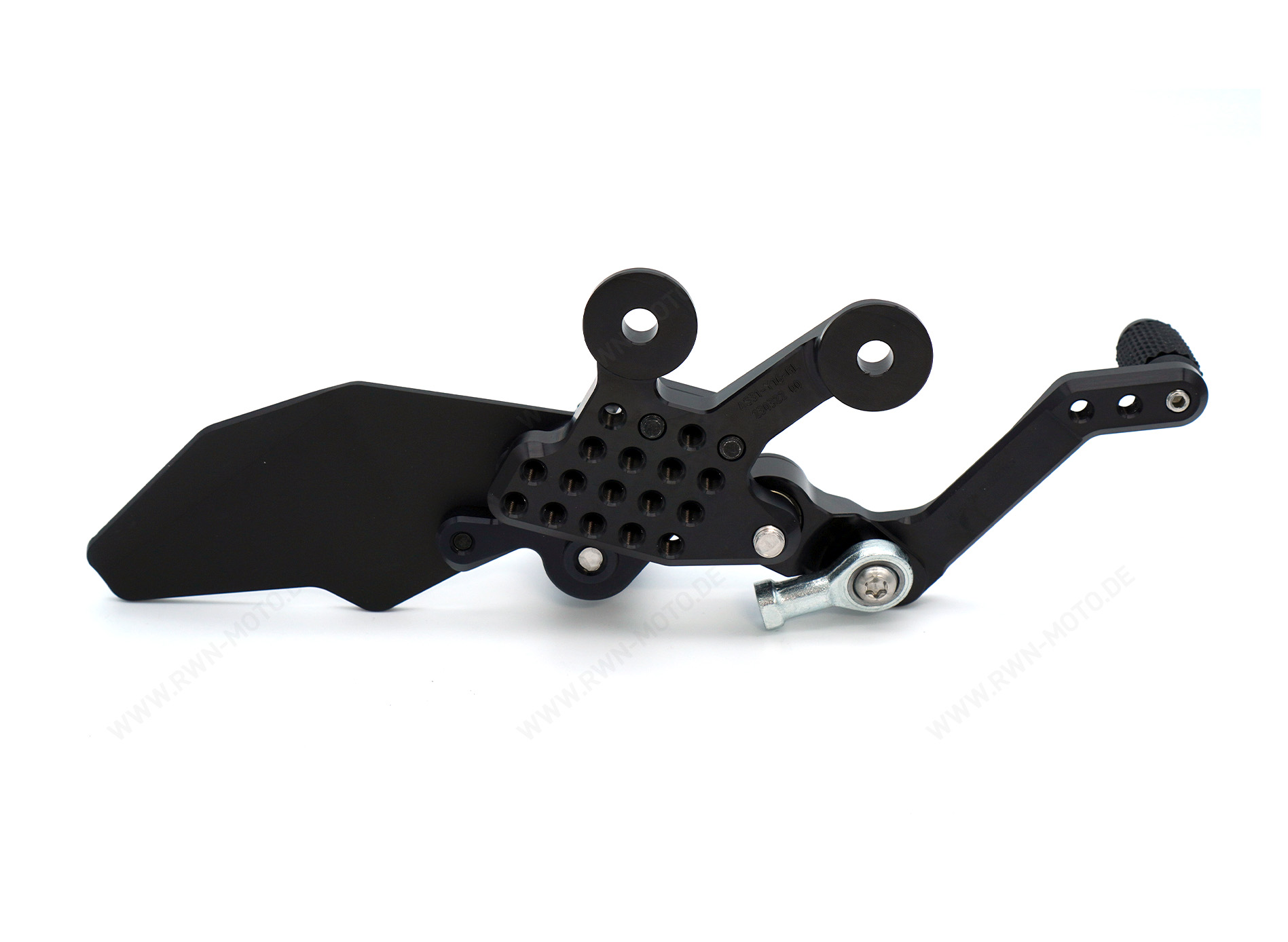 Einstellbare Fußrasten aus Billet-Aluminium für Yamaha YZF-R7 2021-