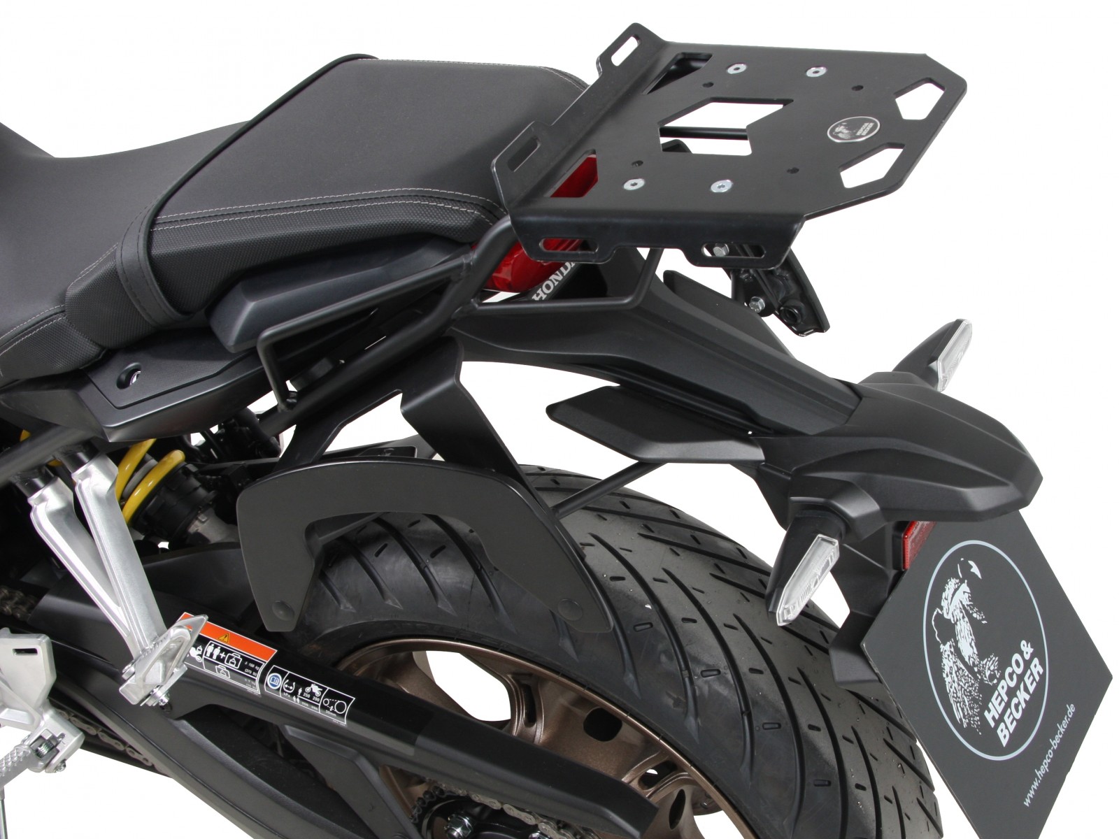 C-Bow Seitenträger anthrazit für Honda CB 650 R (19-20) Hepco & Becker