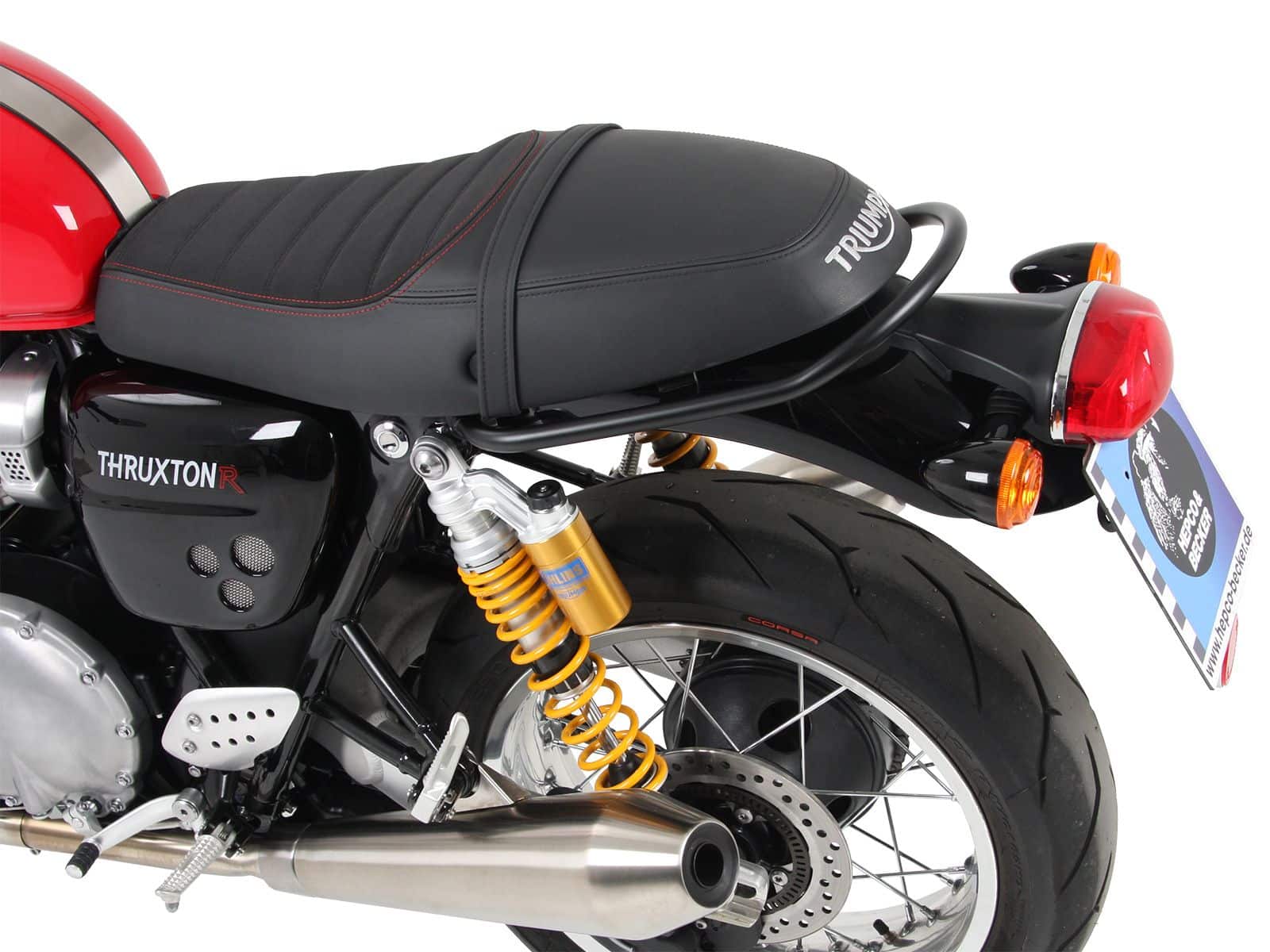 Soziushaltegriff für Triumph Thruxton / R (16-) Hepco & Becker