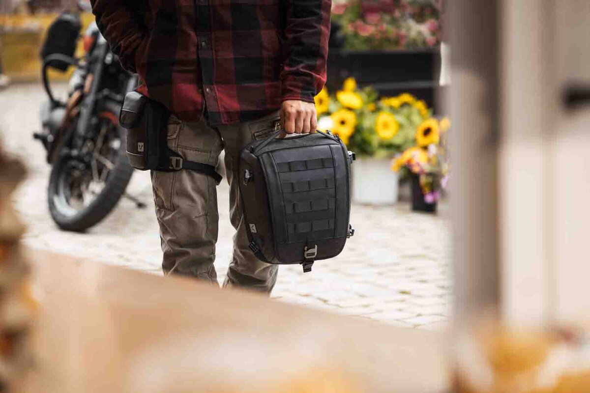 SW-Motech Legend Gear Hecktasche LR3 schwarz für Kawasaki KLE 500 /SE (26-)