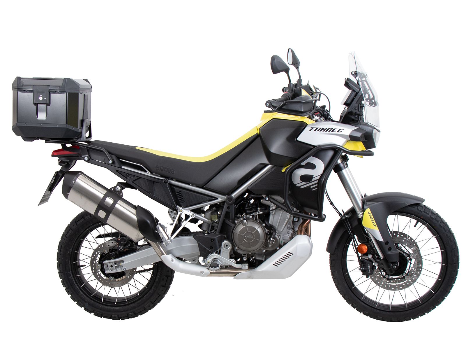 Alurack Topcase-Träger für Aprilia Tuareg 660 (22-24) Hepco & Becker