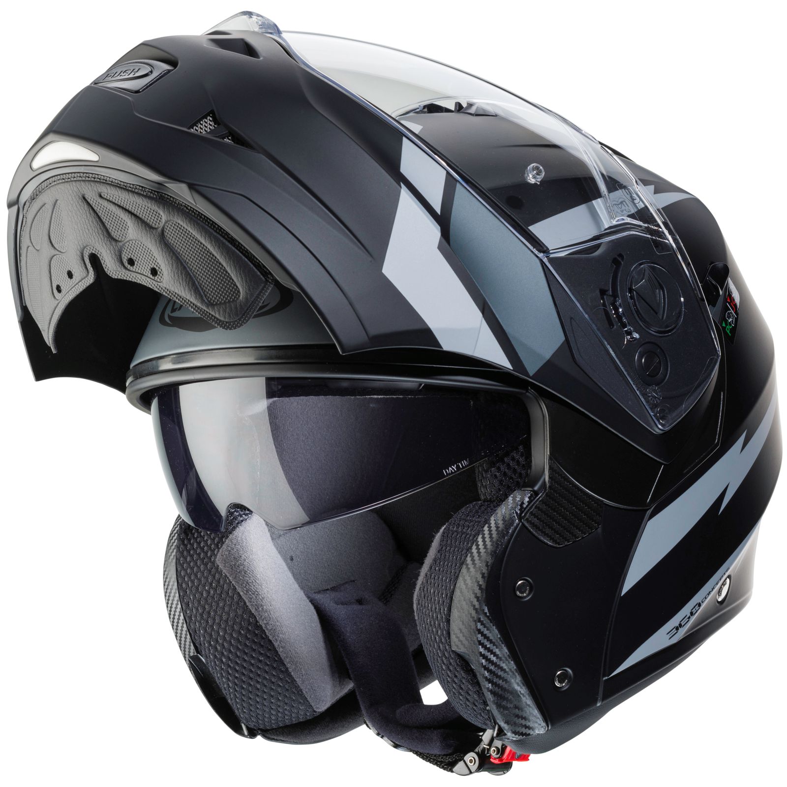 Caberg Helm Duke II Kito, matt-schwarz/anthrazit
