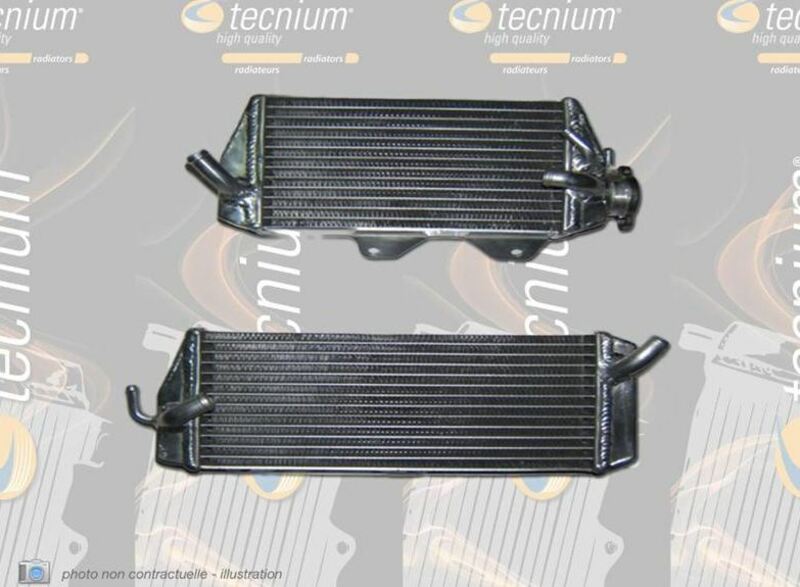 Radiateur surdimensionné Tecnium droit - Yamaha YZ125