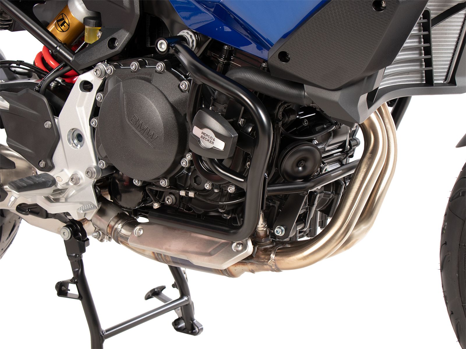Arceau de protection moteur avec protectionpad noir pour BMW F 900 XR (25-) Hepco & Becker