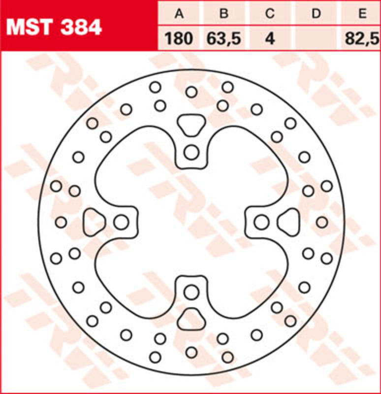 TRW Lucas brake shoes MCS833