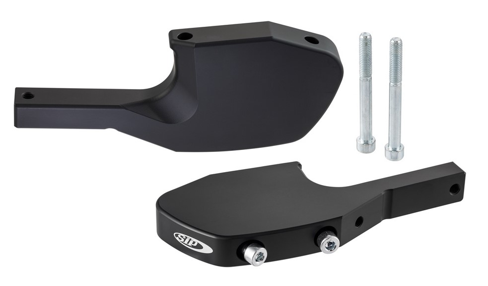 Adaptateur de repose-pieds passager pour Vespa GTS/GTS Super/GTV/GT 60/GT/GT L 125-300ccm, noir mat