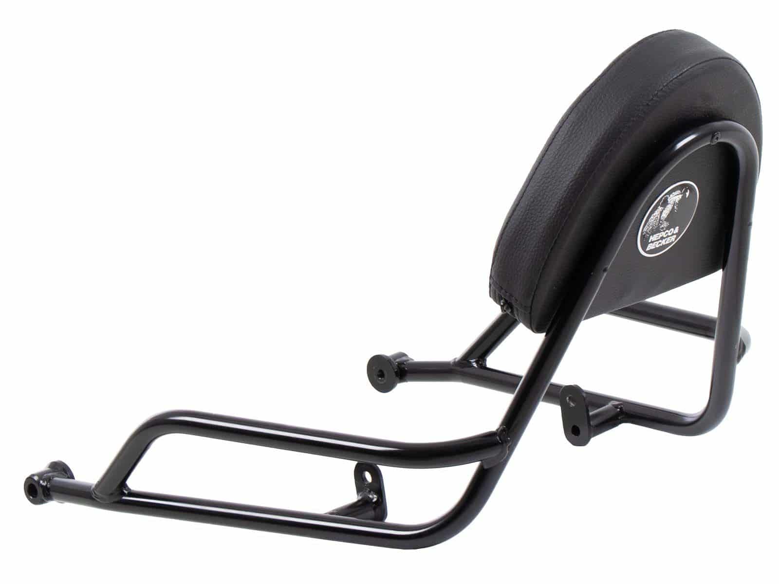Sissybar black without luggage rack for Moto Guzzi V7 Stone Special Edition (22-) Hepco & Becker