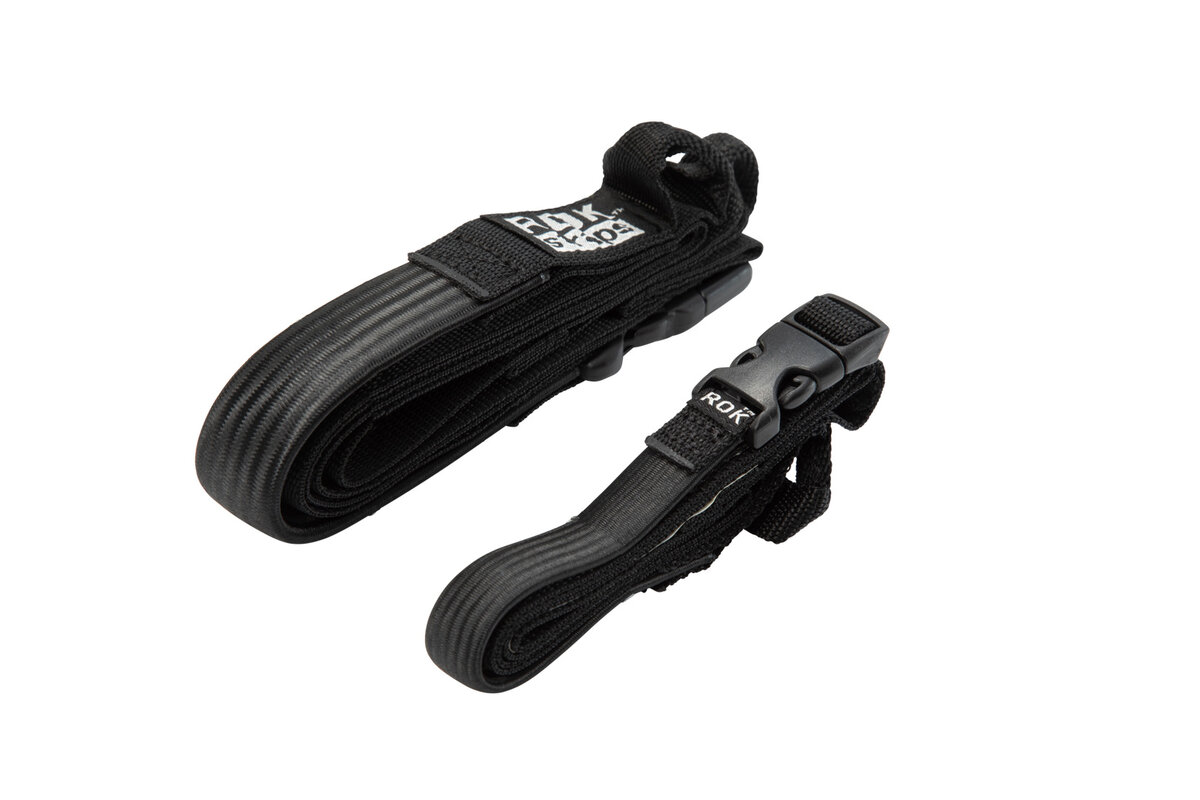 ROK Straps 2 sangles réglables noir 310-1060 mm