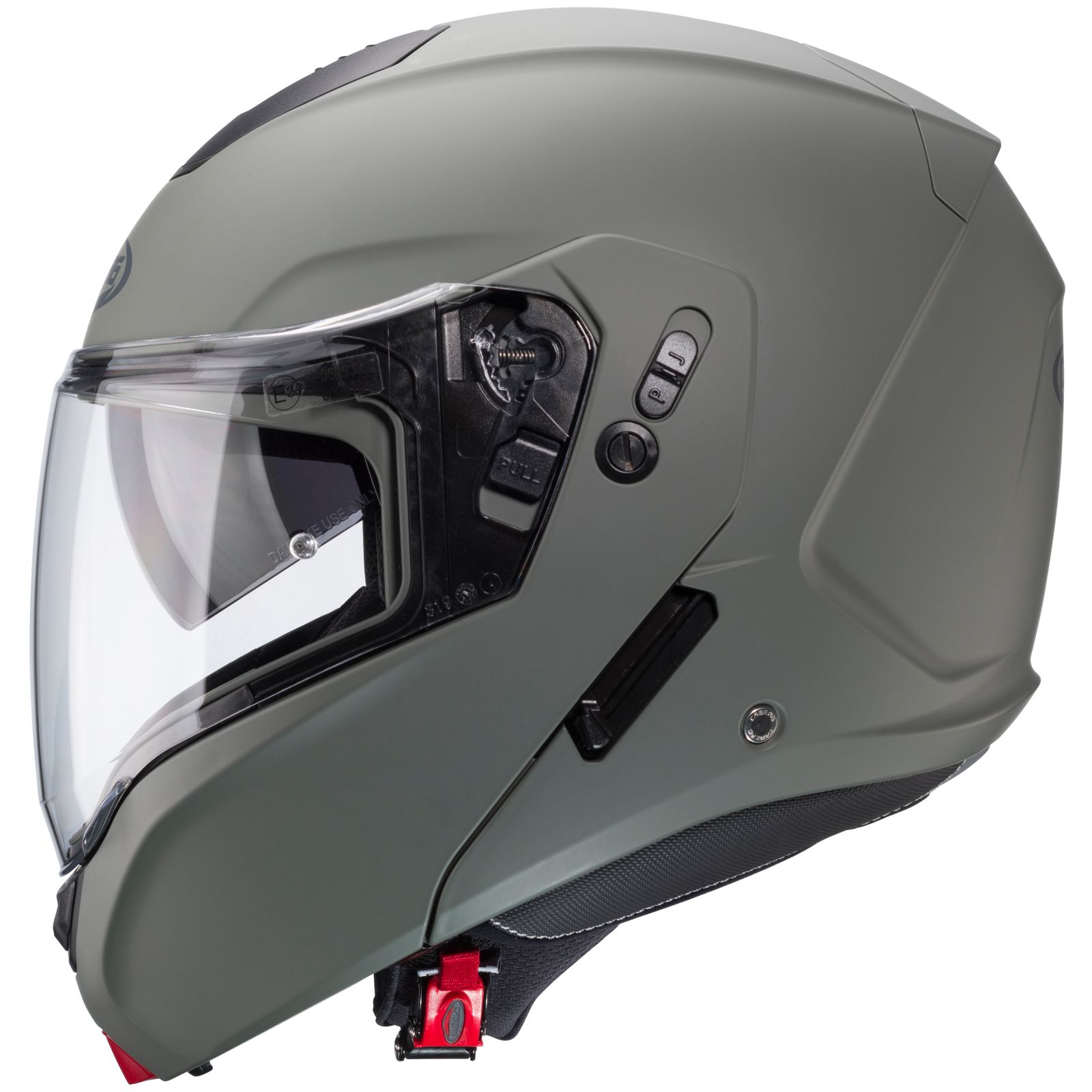 Caberg Helm Horus, matt-grau/kamo