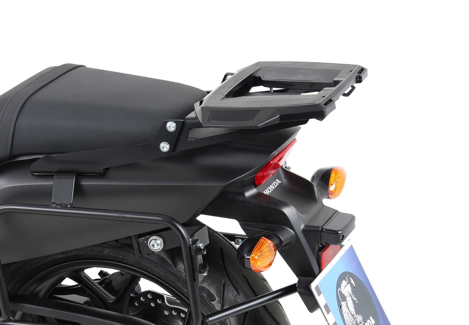 Alurack topkoffer zwart voor Honda CTX 700 /N /DCT (14-17) Hepco & Becker