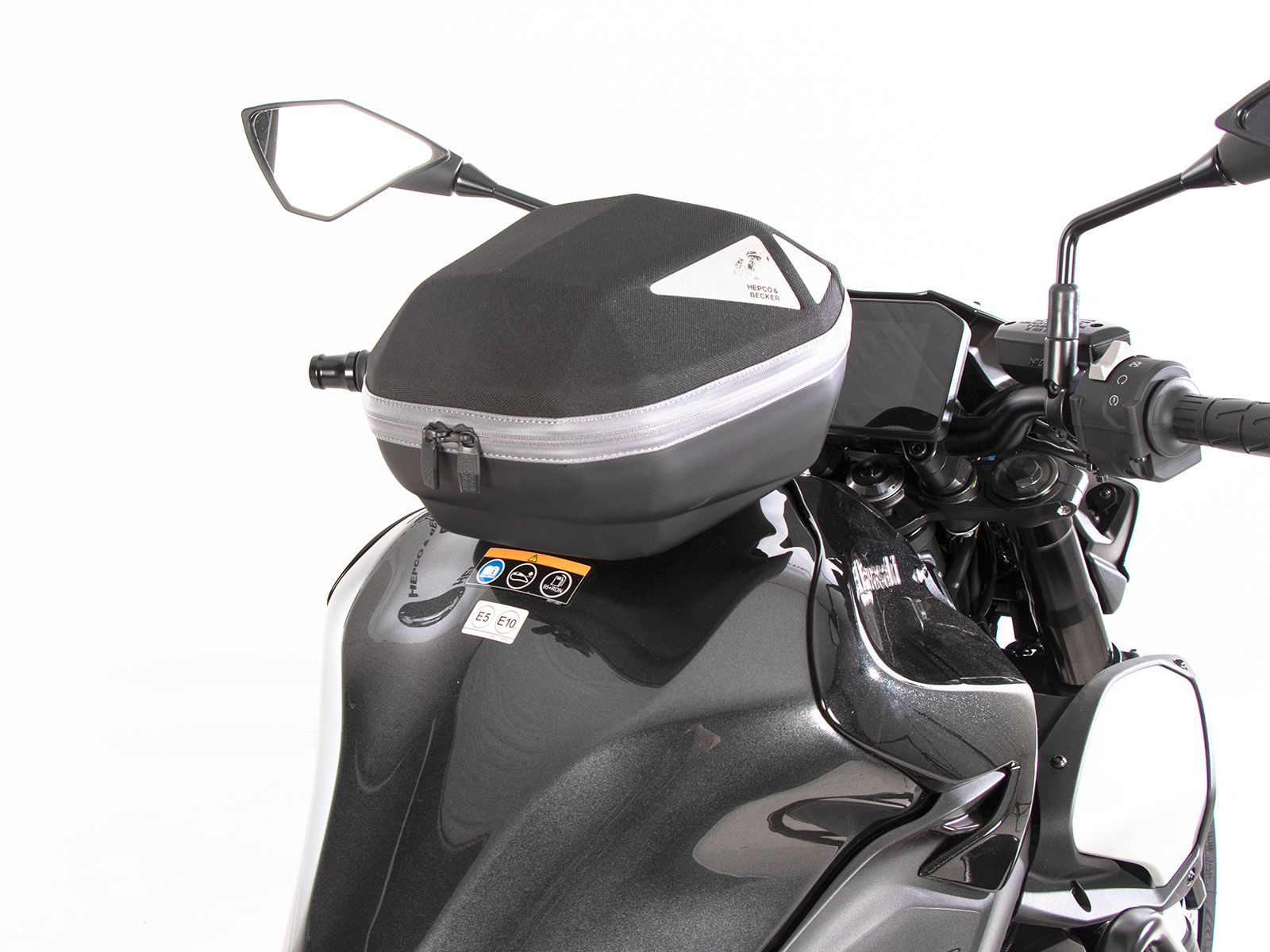 Tankring Basis incl. tanktas slotunit voor Kawasaki Z 900 /SE (25- ) Hepco & Becker