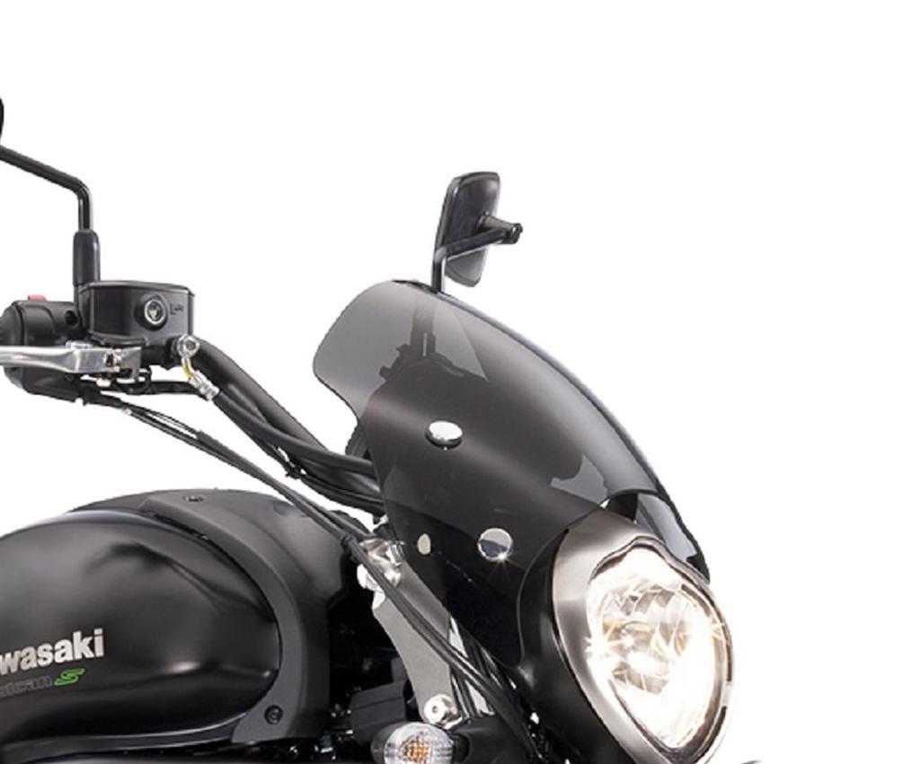 Windscherm CAFE STYLE getint snelkoppeling voor Vulcan S (Bj.15-19) Origineel Kawasaki