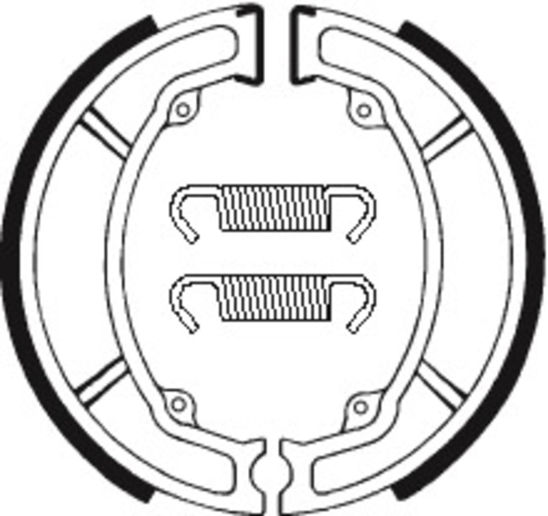 Tecnium Off-Road/ATV Organische remschoenen - BA104
