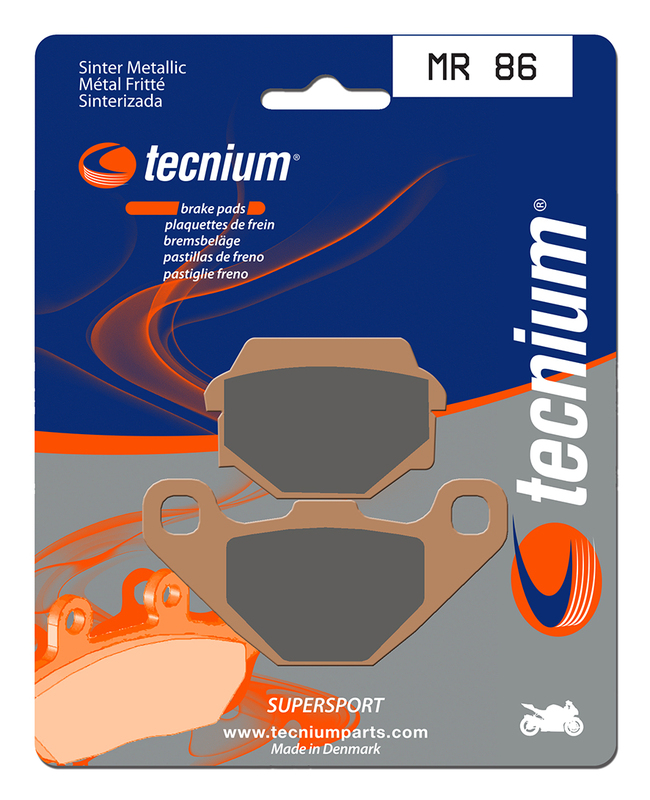 Tecnium Street Performance sintered metal brake pads - MR86