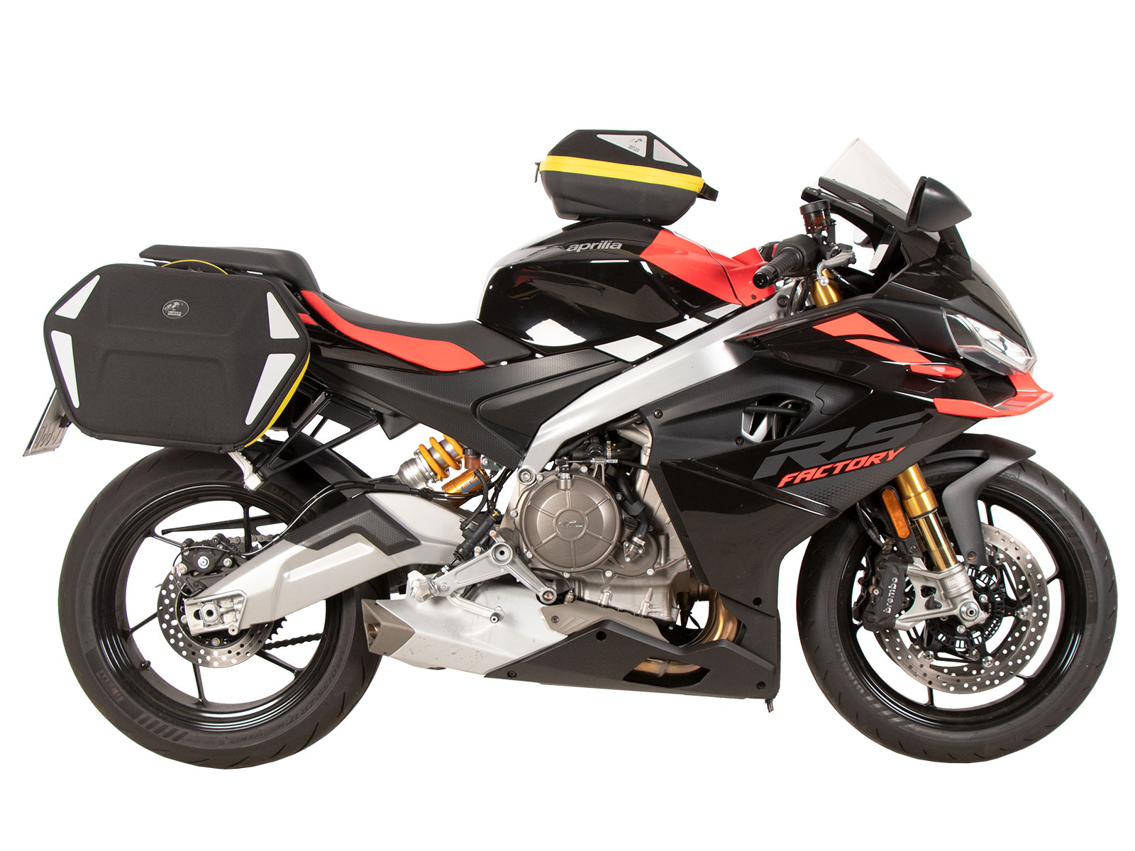 Anneau de réservoir Basic avec unité de fermeture de la sacoche de réservoir pour Aprilia RS 660 / Factory (25-)
