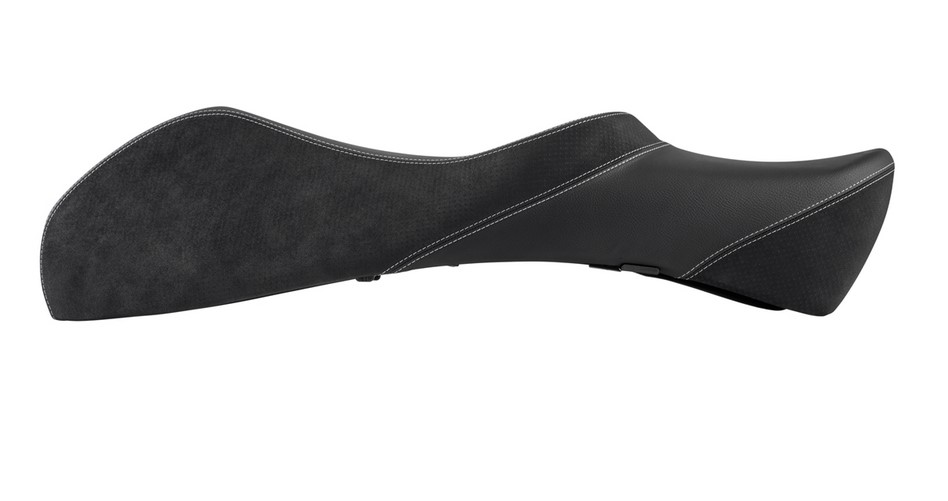 Touring zadel voor Vespa GTS/GTV/GT 125-300cc ('03-'13), zwart