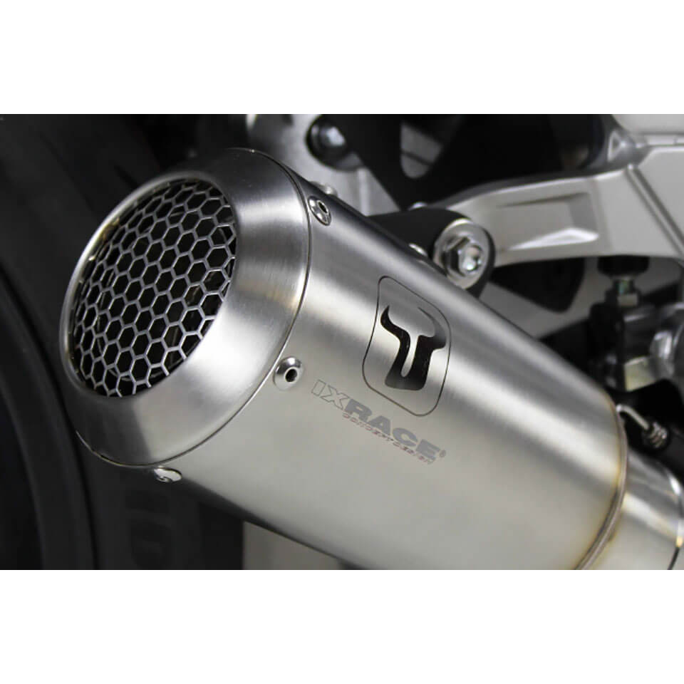 IXRACE MK2 Endtopf KTM 390 Adventure, Edelstahl, E-geprüft, Euro5