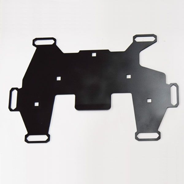 Additional luggage rack right for BMW F 850 GS, R 1200 GS LC /Rally, R 1250 GS, aluminum, black