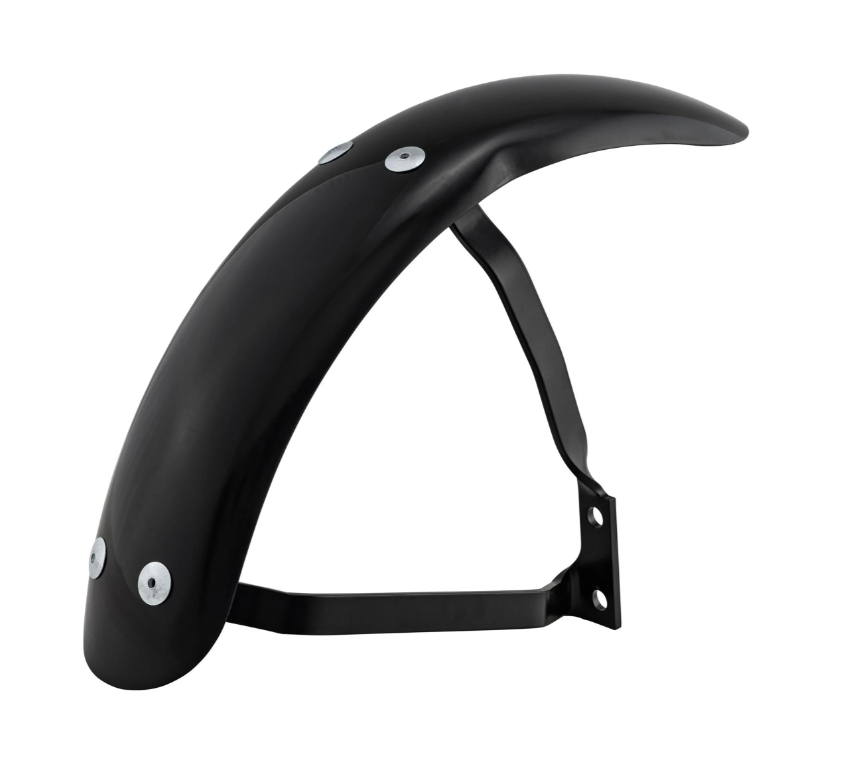 Kotflügel Garelli Race EVO II für Vespa PX 80-200ccm, GFK, schwarz