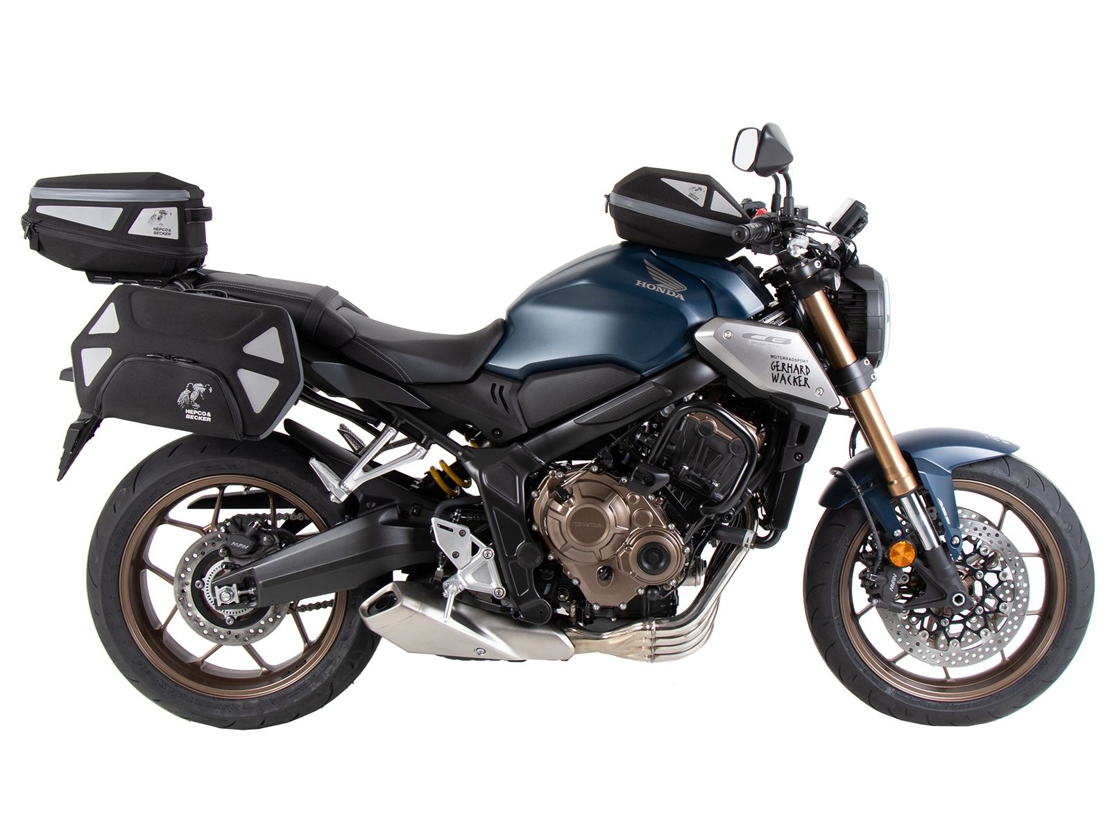 Smartrack achterdrager zwart voor Honda CB 650 R (21-23) Hepco & Becker