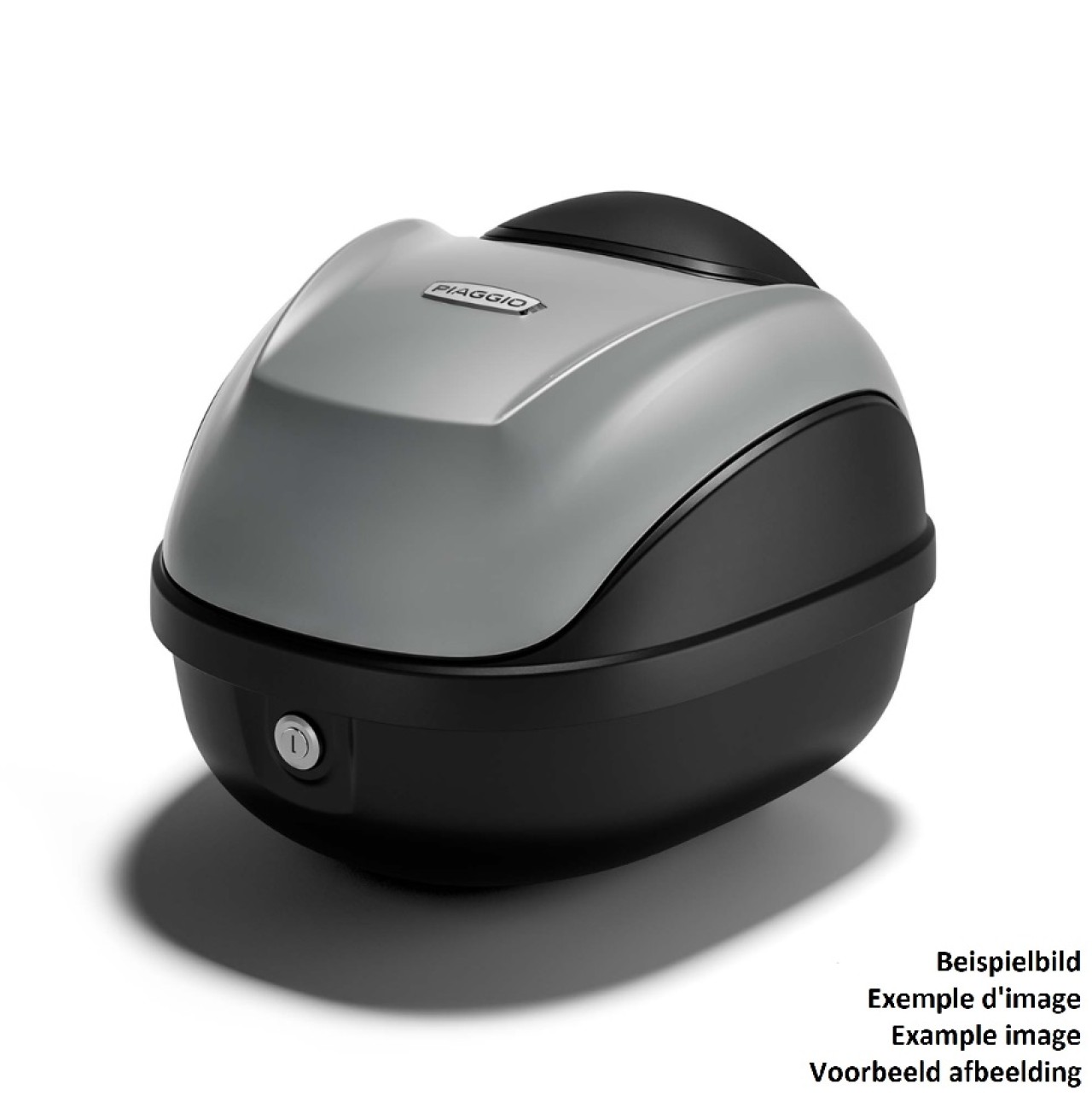 Abdeckung für Piaggio Top Case 31L - schwarz matt 85/C