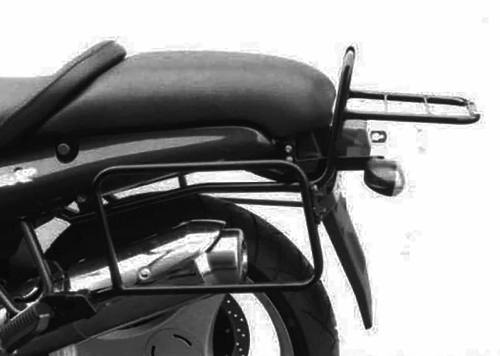 Porte-bagages tubulaire support de top case noir pour BMW R 850 R (94-02)/R 1100 R (94-99) Hepco & Becker