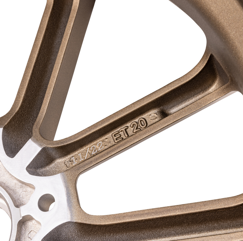 Felge vorne/hinten 13” für Vespa GTS/​GTS Super/​GTV/​GT 60/​GT/​GT L 125-300ccm, bronze matt