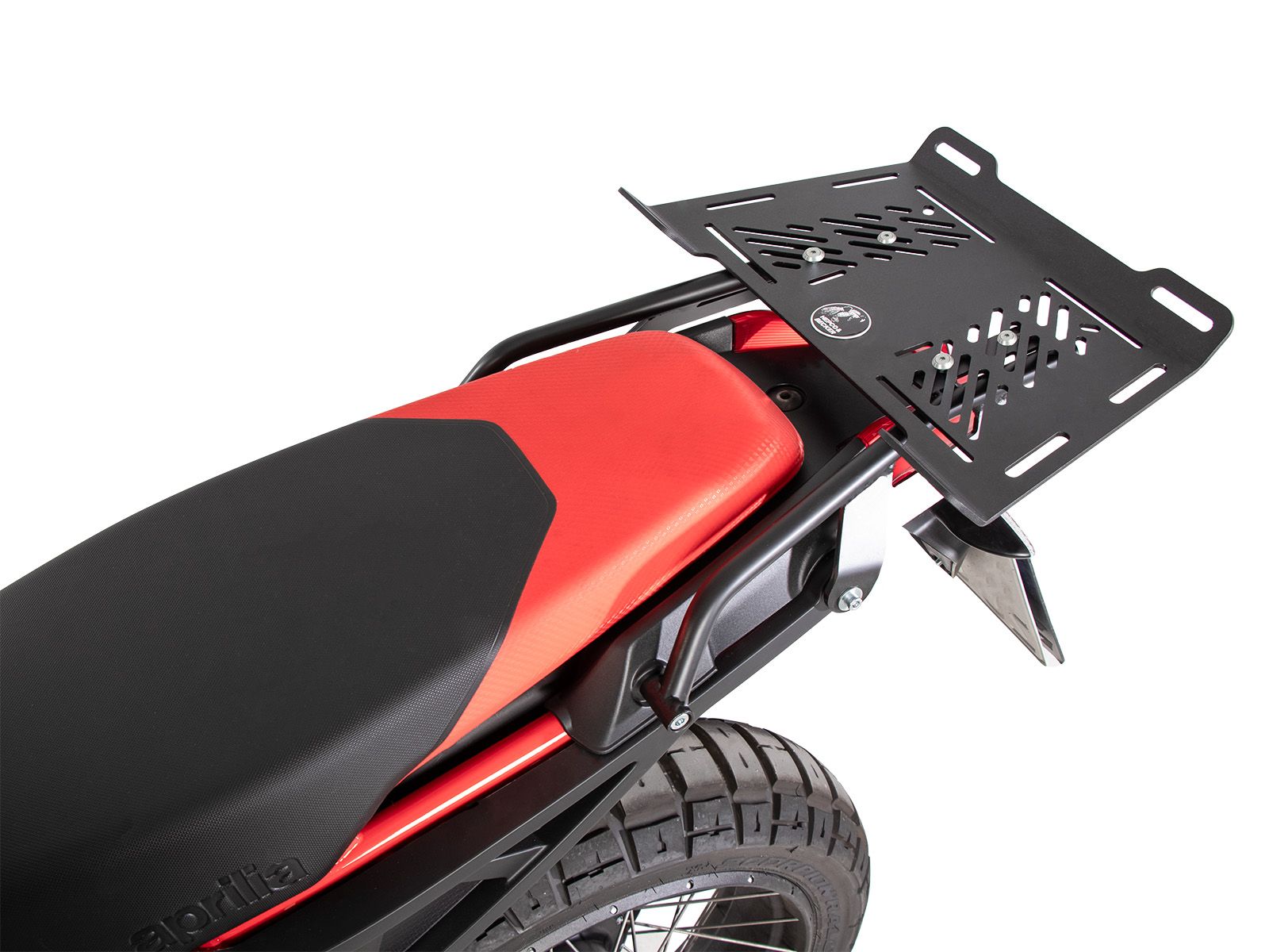Gepäckbrückenverbreiterung schwarz für Aprilia Tuareg 660 (25-) Hepco & Becker