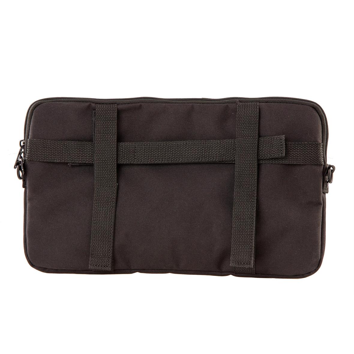 Classic"-tas voor bagageruimte/handschoenkastje Vespa - zwart, nylon