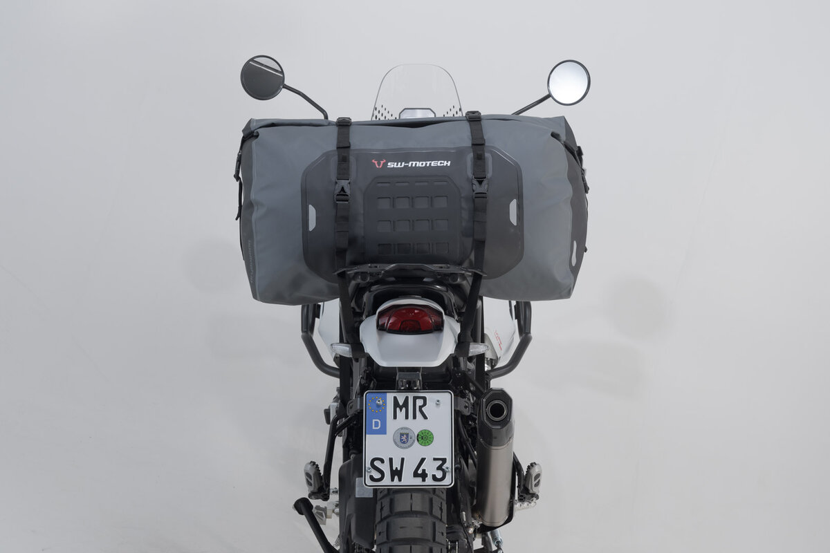 Drybag 600 sacoche arrière pour Moto Guzzi Norge 1200 /GT, noir / gris - SW Motech