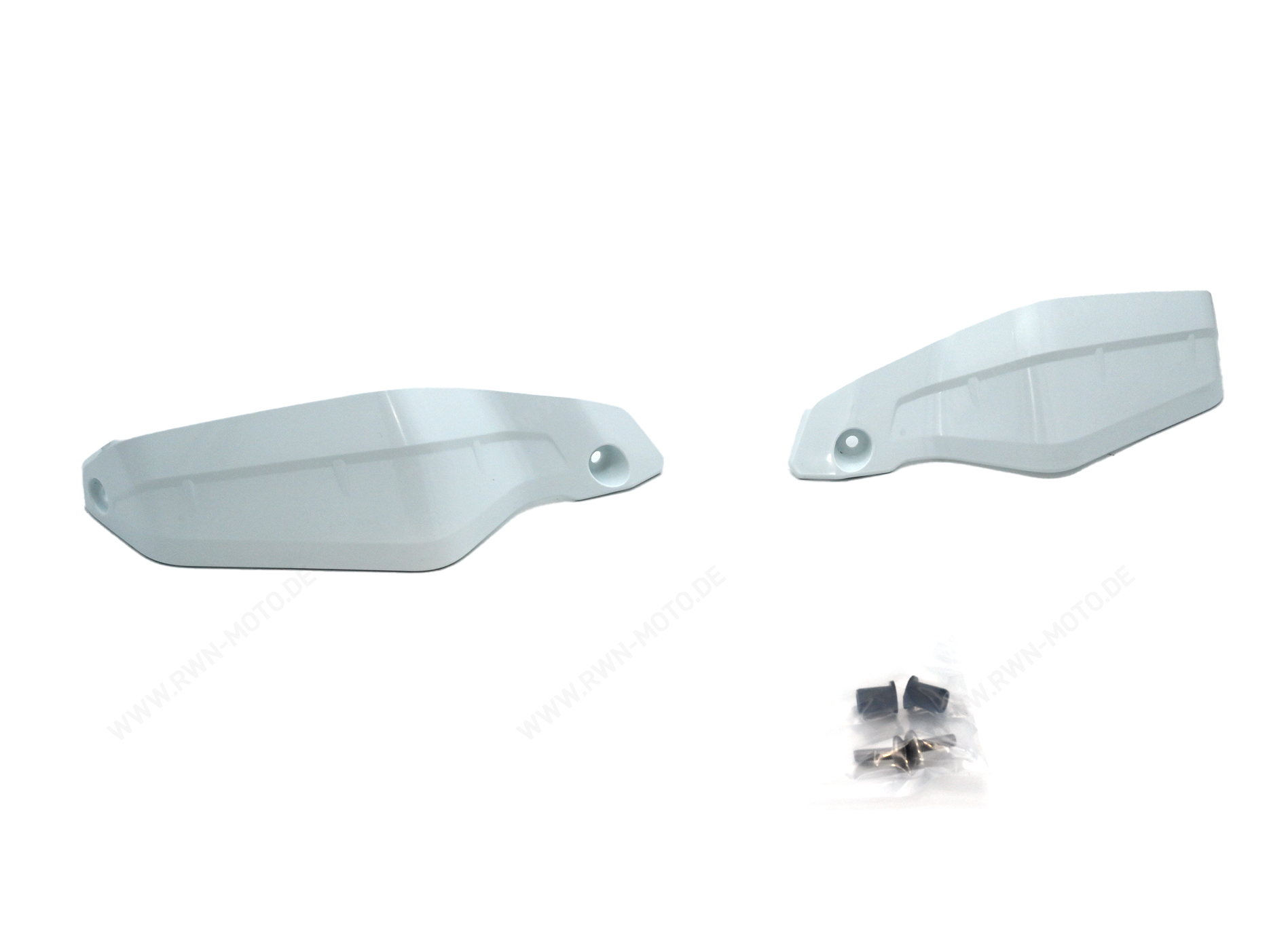Aufsatz Handprotektoren Weiß für Honda XL 750 Transalp (23-) / Honda CRF1100L Africa Twin (20-)