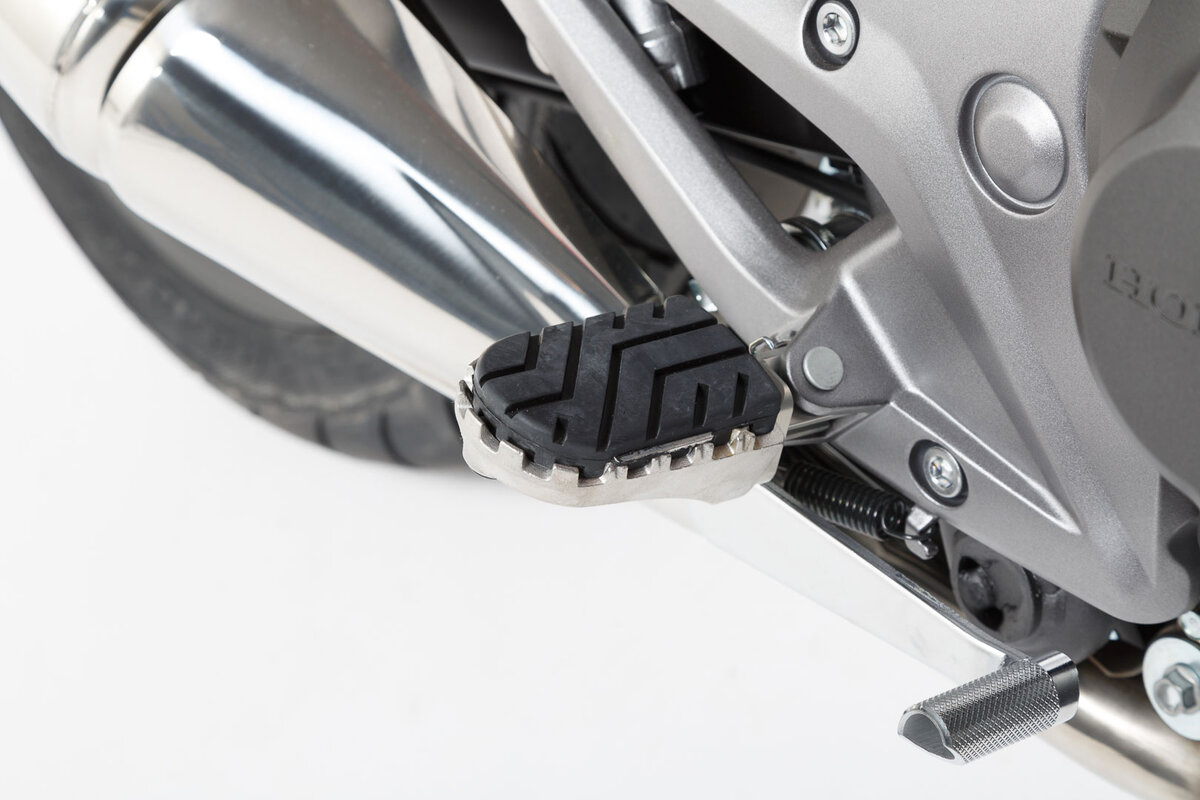 SW-Motech Verstellbare Fußrasten ION, Edelstahl, für Honda VFR 800 X Crossrunner