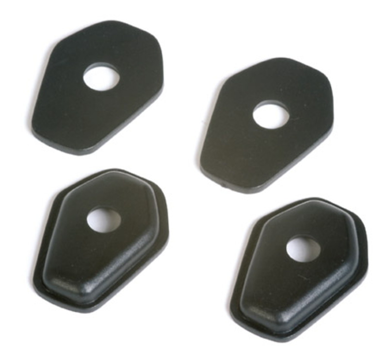 HIGHSIDER smart Iss 2 Montageplatten Indy Spacer Schwarz