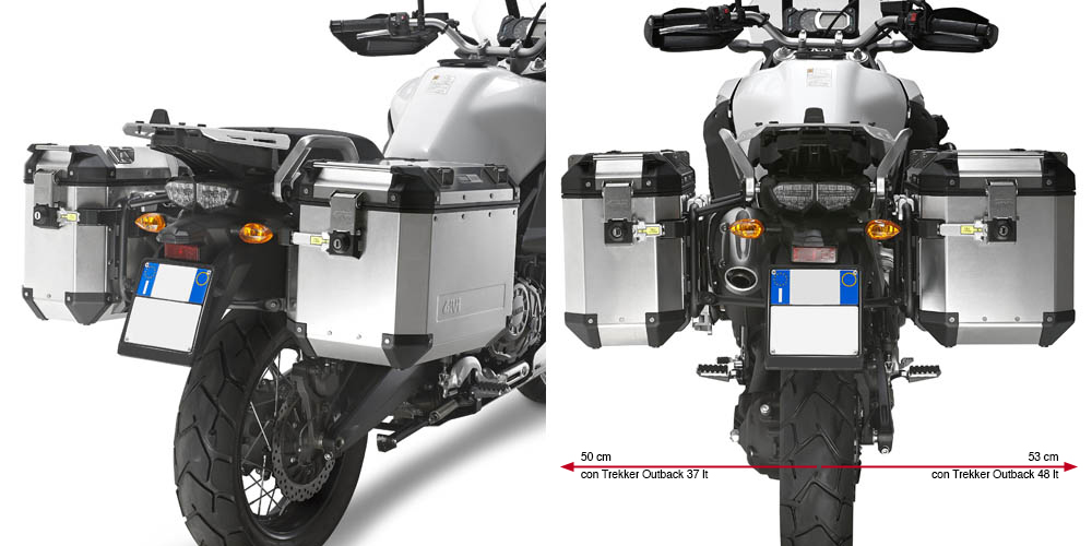 Zijtasdrager voor Yamaha XT1200Z Super Tenere (My.10-18) / XT1200ZE Super Tenere (My.14-18) of
