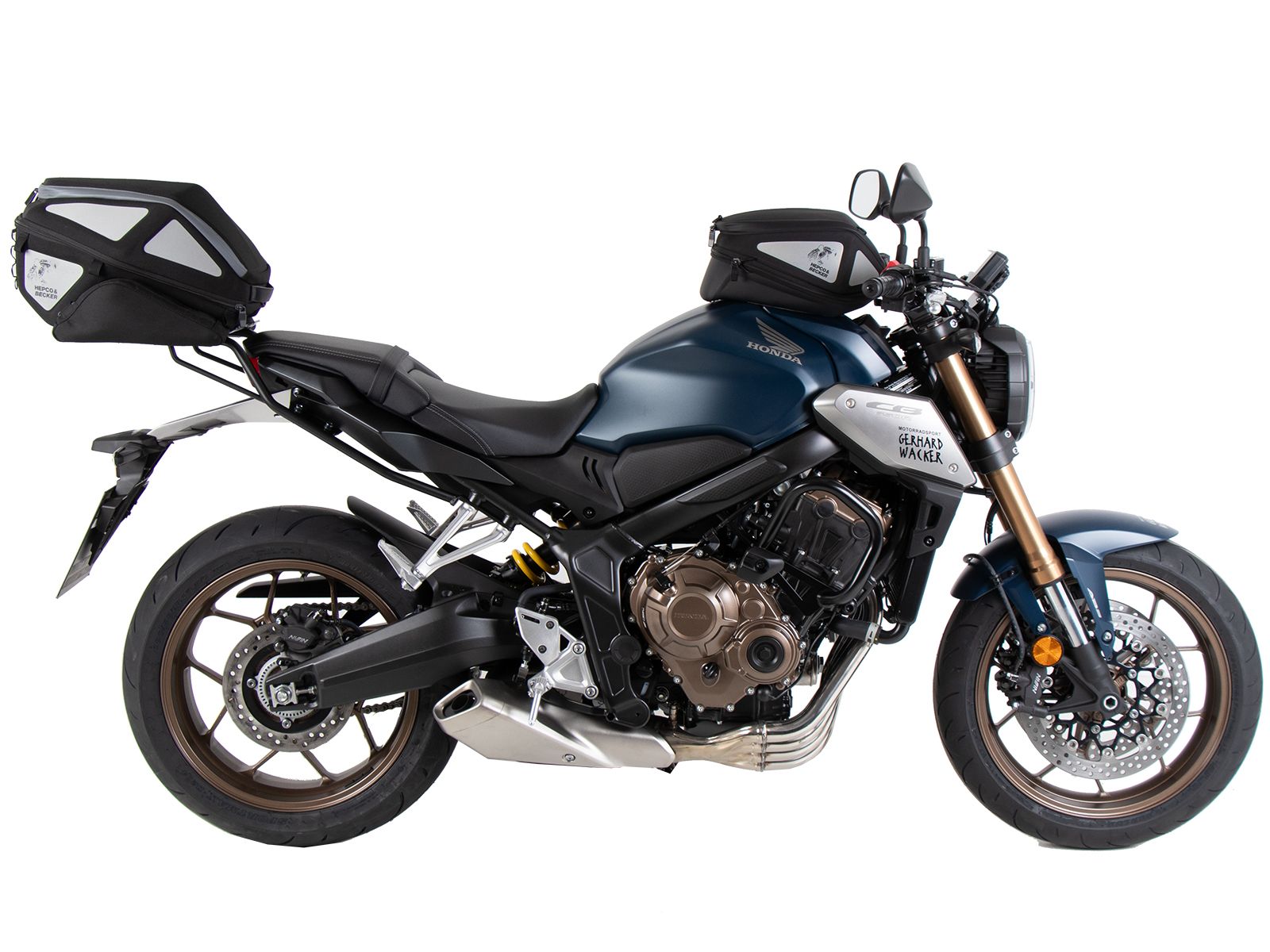 Smartrack achterdrager zwart voor Honda CB 650 R (21-23) Hepco & Becker