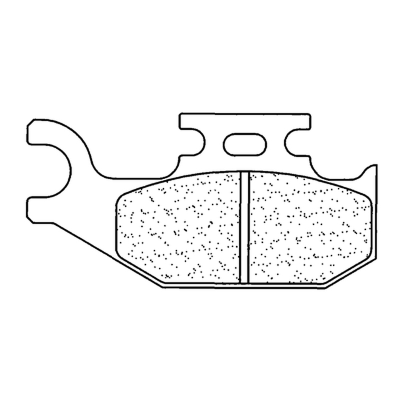CL Brakes ATV plaquettes de frein en métal fritté - 1102ATV1