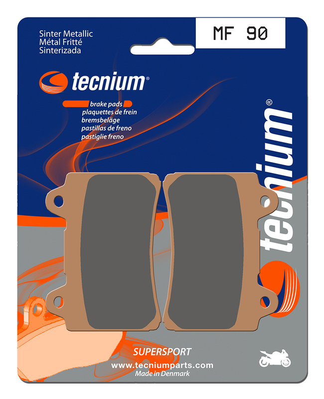 Tecnium Street Performance sintered metal brake pads - MF90