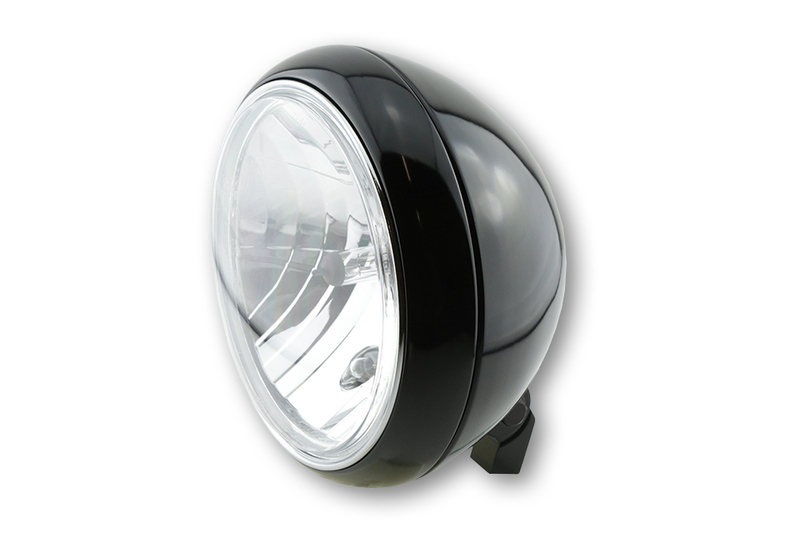 HIGHSIDER smart 7 pouces phare principal Yuma 2 noir E-approuvé (1pc)