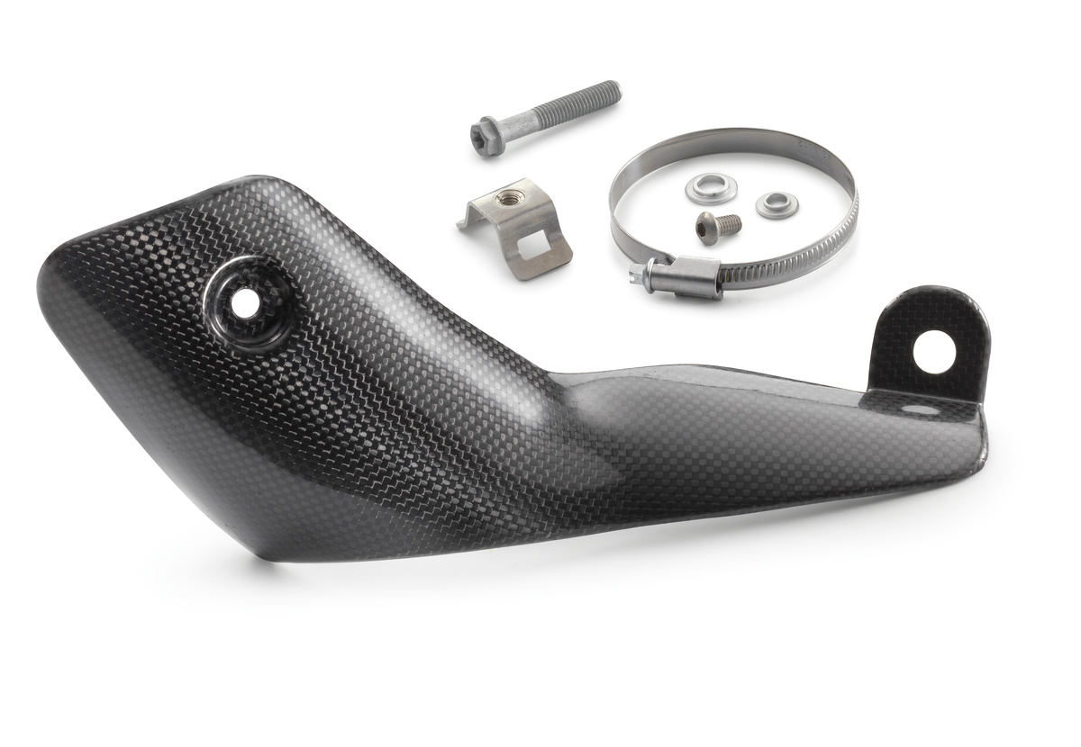KTM Hitzeschutz für Akrapovic Slip-On LINE Auspuffanlage