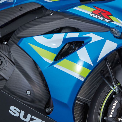 Bovenkant stroomlijn rechts Carbon voor Suzuki GSX-R 1000 (17-) Origineel