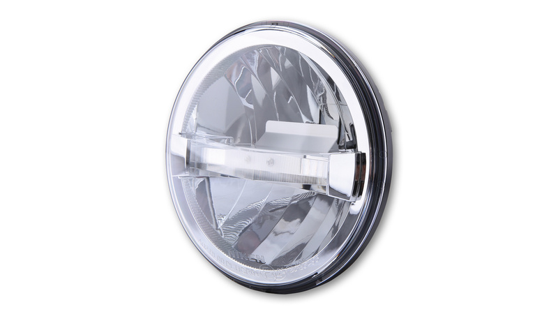 HIGHSIDER pro 7 Zoll Hauptscheinwerfereinsatz Typ 4 LED E-Geprüft (1Stck)