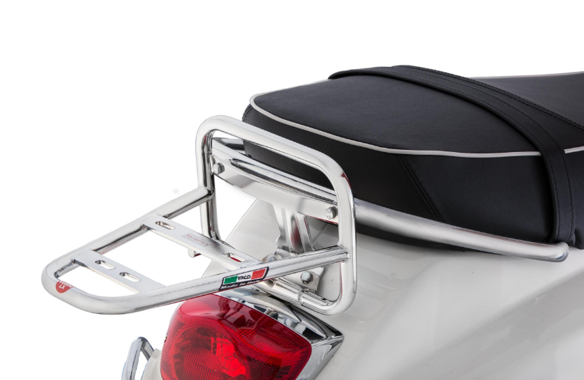 Gepäckbrücke hinten für Vespa LX/​LXV 50-150ccm, chrom