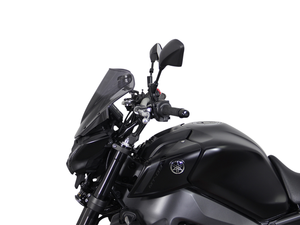 Ecran MRA Racing gris fumé "NRN" pour MT-09 /SP 2021-2023