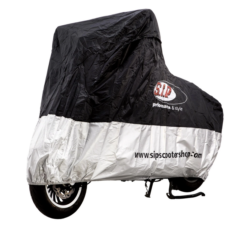 Faltgarage Outdoor "Scooter", Größe M-L, schwarz/silber