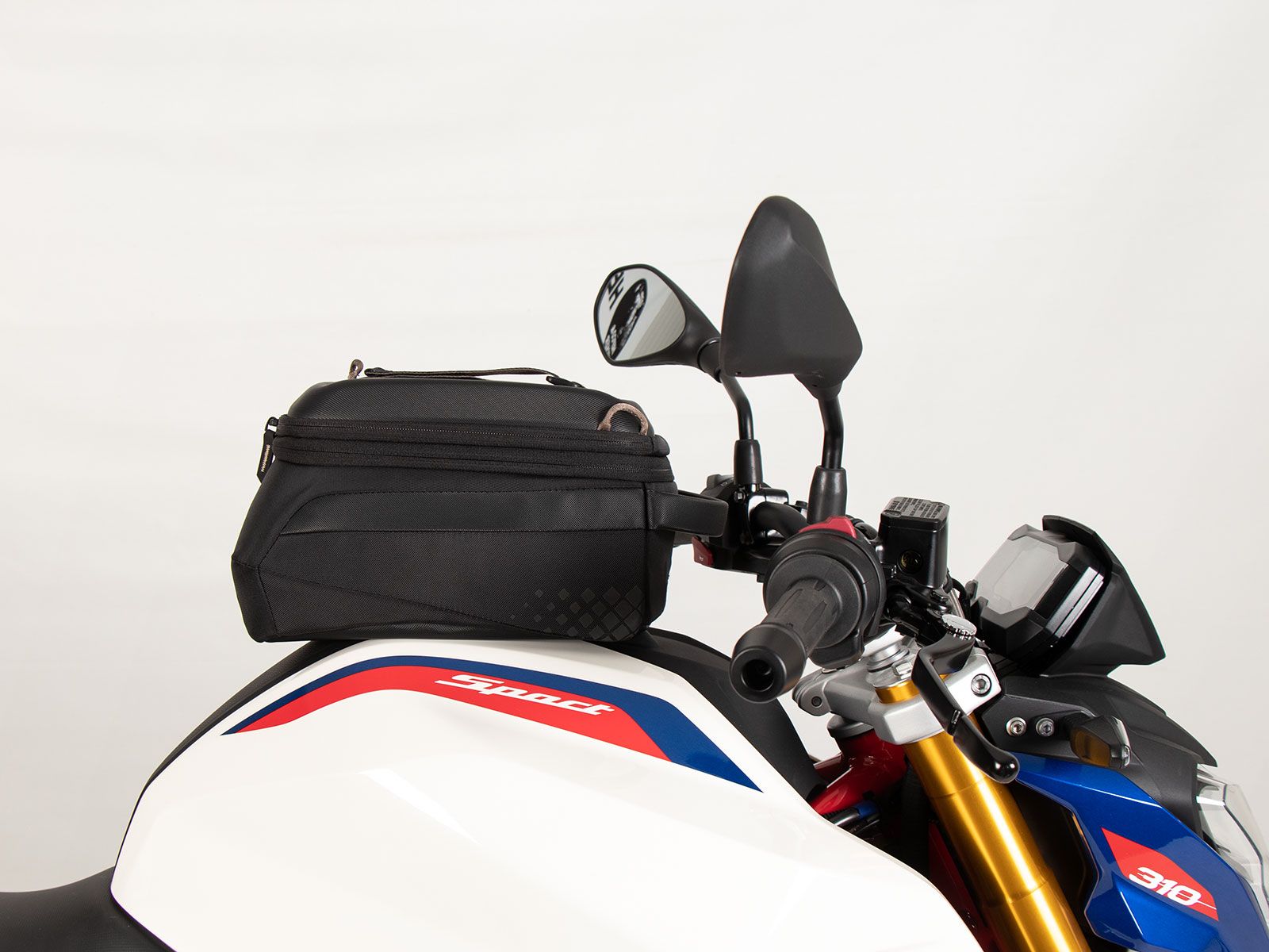 Anneau de réservoir Basic avec unité de fermeture de la sacoche de réservoir pour BMW G 310 R (16-) Hepco & Becker