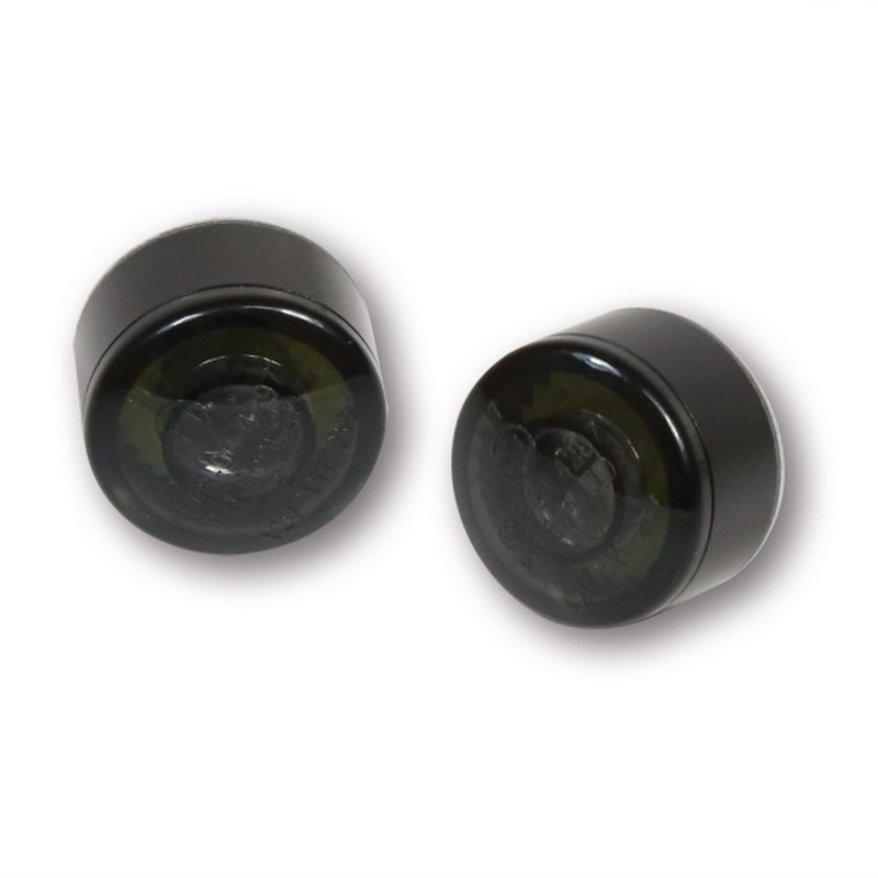HIGHSIDER pro Apollo LED richtingaanwijzer/positielicht zwart/getint 2in1, E-keurmerk (paar)