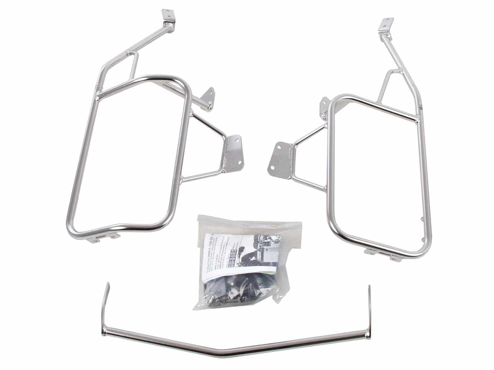 Supports de valises latérales Cutout en acier inoxydable pour Xplorer Cutout valises 40/37 pour BMW R 1200 GS /Adventure (-13)
