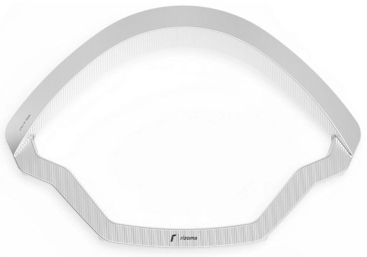 Zierring RIZOMA Tachometer für Vespa GTS/​GTS Super 125-300ccm (`23-), silber